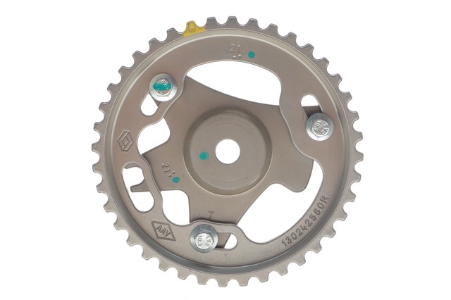Engrenagem de cadeia da roda dentada da árvore distribuidora de motor Renault (RVI) 130242580R preço, a partir de 29,28 USD