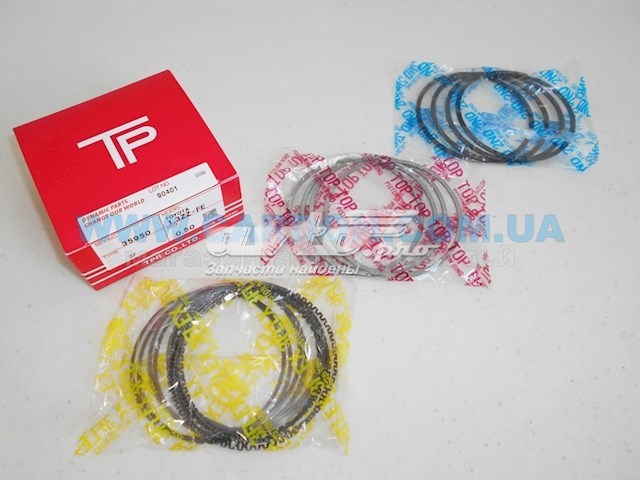 Kit de anéis de pistão de motor, 2ª reparação ( + 0,50) TPR 35950050 preço, a partir de 29,15 USD