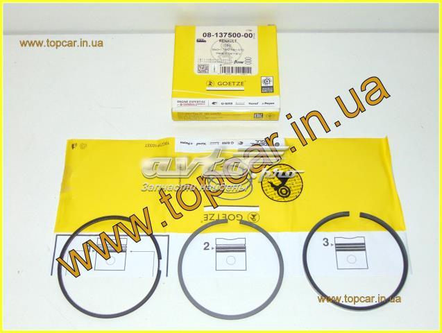 Compre 0813750000 Goetze Anéis do pistão para 1 cilindro, STD.
