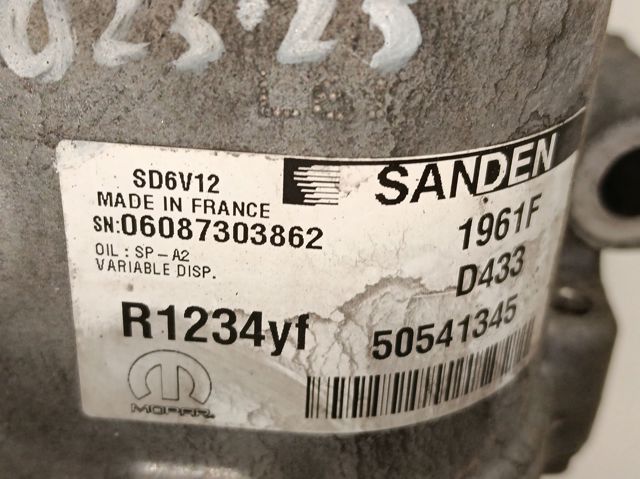 Compre 50541345 Fiat/Alfa/Lancia Compressor de aparelho de ar condicionado