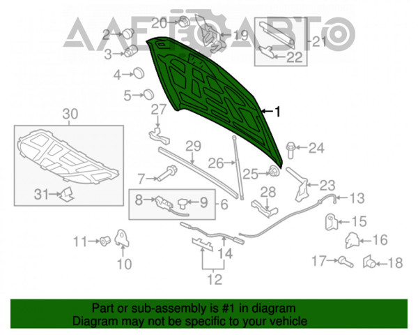 Capota 30823138 AND