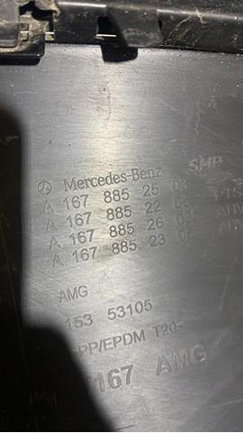 Compre A1678852205 Mercedes Placa sobreposta do pára-choque dianteiro