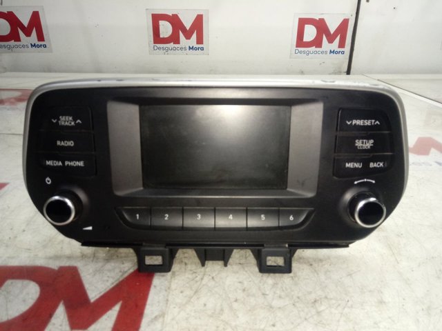  Aparelhagem de som (rádio AM/FM) Hyundai Tucson III SUV (TL) (2015 - 2023) III