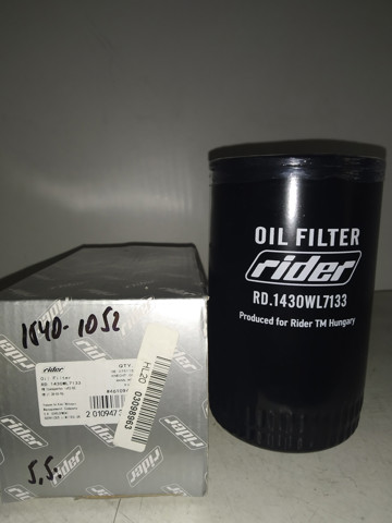 Filtro de óleo Rider RD1430WL7133 preço, a partir de 9,36 USD