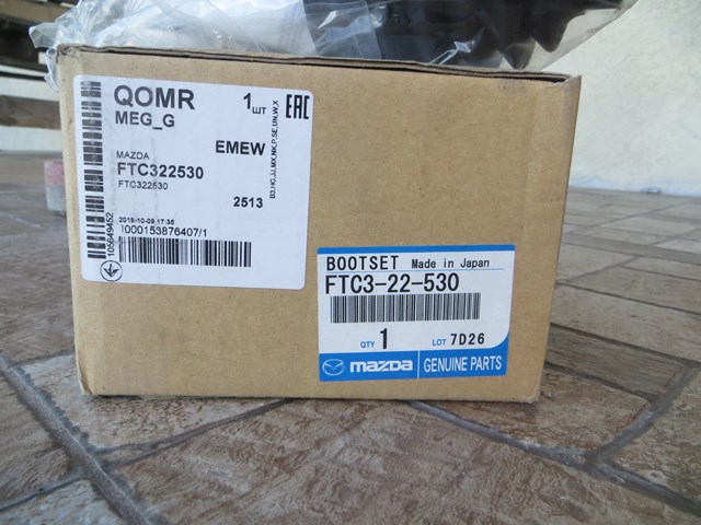 Bota de proteção externa de junta homocinética do semieixo dianteiro Mazda FTC322530 preço, a partir de 15,21 USD