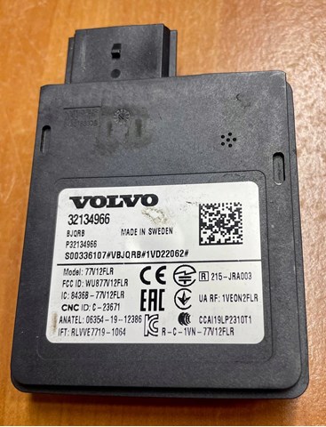 Sensor de radar de distância Volvo 32134966
