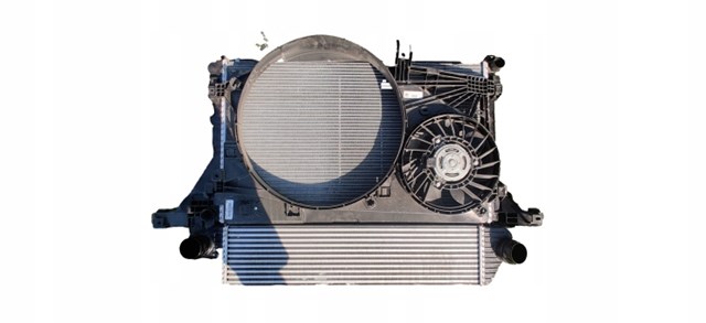 214815872R Renault (RVI) Ventilador elétrico de esfriamento montado (motor + roda de aletas)
