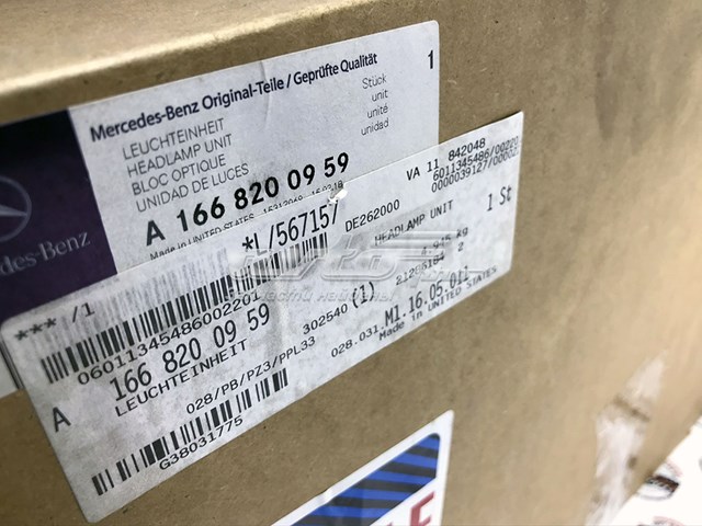 Mercedes A1668200959