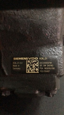 Compre 5WS40163 Continental/Siemens Bomba de combustível de pressão alta