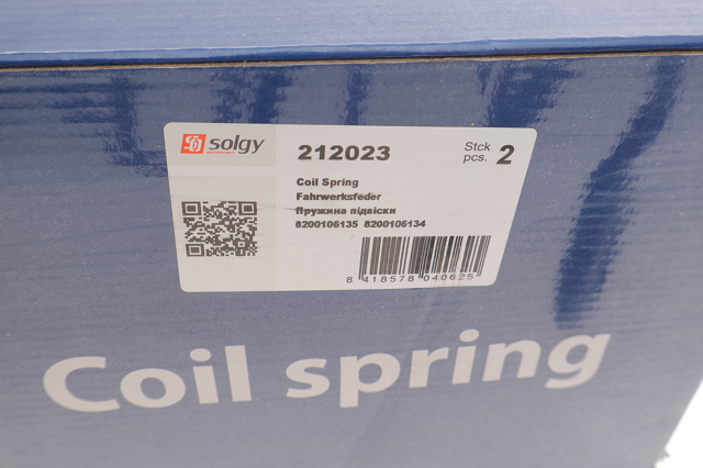 Mola dianteira Solgy 212023 preço, a partir de 30,51 USD