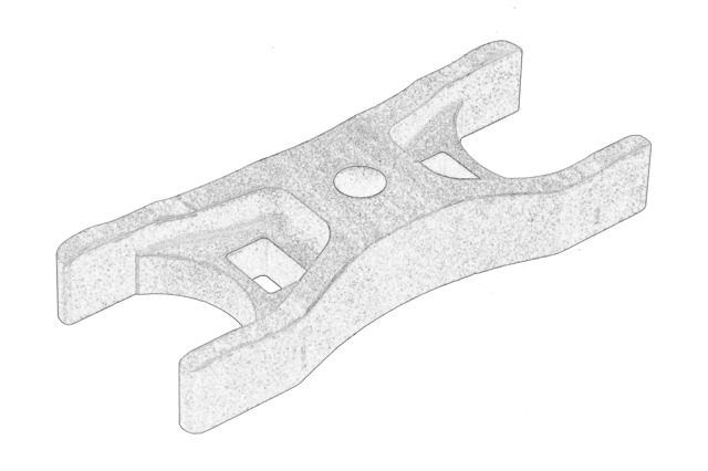 Consola de fixação do injetor DRM01278 Dr.motor