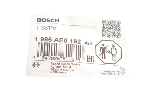 Escova do gerador 1986AE0192 Bosch