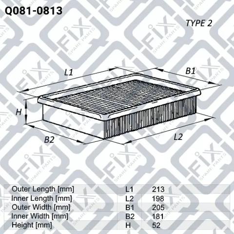 Compre Q0810813 Q-fix Filtro de ar
