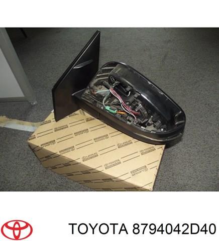 Espelho de retrovisão esquerdo 8794042D40 Toyota