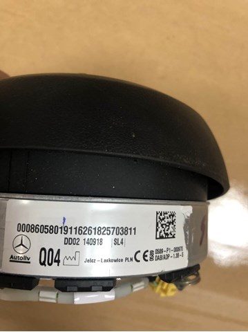 Cinto de segurança (AIRBAG) de condutor Mercedes 0008605801 preço, a partir de 334,14 USD