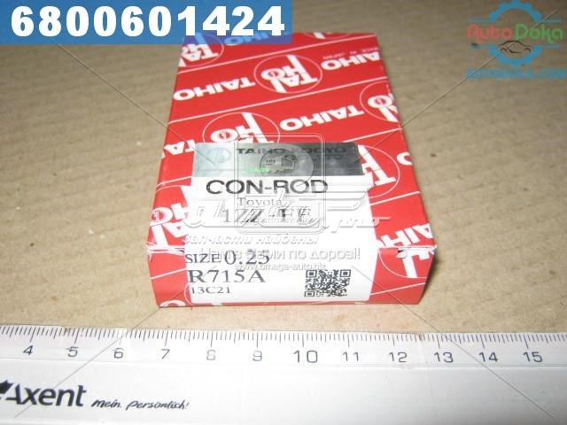 Folhas inseridas de cambota de biela, kit, 1ª reparação ( + 0,25) R715A025 Taiho