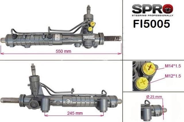 Cremalheira da direção MSG Rebuilding FI205R preço, a partir de 70,23 USD