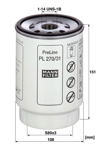  Mann-Filter PL27031Z