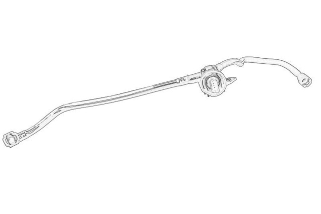 Compre 9822442980 Peugeot/Citroen Tubo de combustível desde a bomba de bombeio de combustível até a Bomba de Combustível de Pressão Alta
