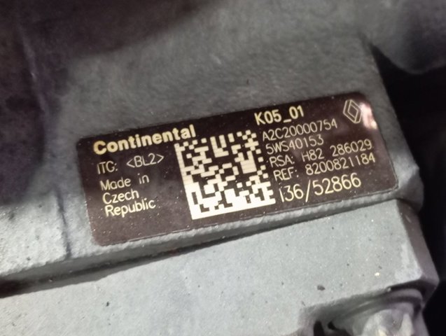 K9KG832 Renault (RVI) Motor montado