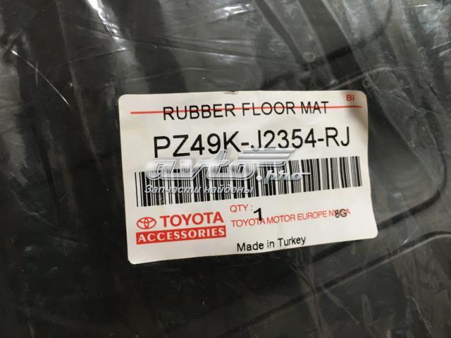 Tapetes dianteiros + traseiros, kit Toyota Land Cruiser PRADO J150