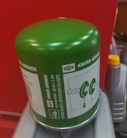 Filtro de secador de ar (separador de umidade e óleo) (TRUCK) Knorr-bremse K039454X00