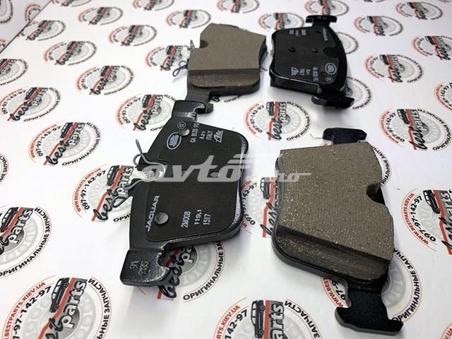 Sapatas do freio traseiras de disco Land Rover LR160436