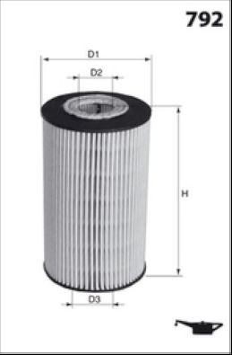 Filtro de óleo Mecafilter ELH4448 preço, a partir de 9,72 USD