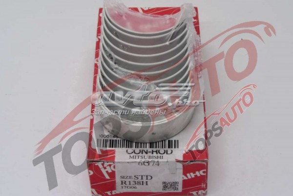 Folhas inseridas de cambota de biela, kit, padrão (STD) Taiho R138HSTD