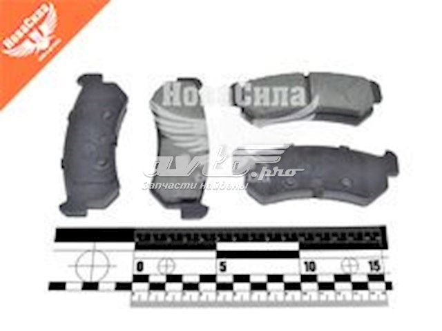 Sapatas do freio traseiras de disco Konner KPR1010 preço, a partir de 21,87 USD