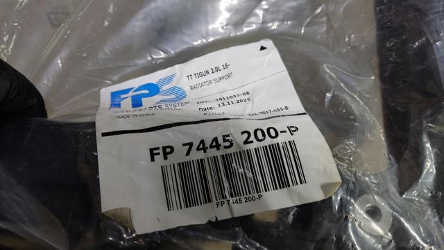 FP7445200P FPS Suporte do radiador montado (painel de montagem de fixação das luzes)
