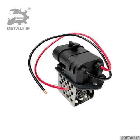 Ventilador elétrico de esfriamento montado (motor + roda de aletas) DF13140 Detali IF