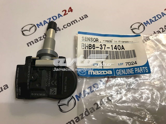 Compre BHB637140A Mazda Sensor de pressão de ar nos pneus