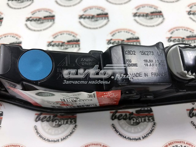 Lanterna de nevoeiro traseira esquerda LR136975 Land Rover