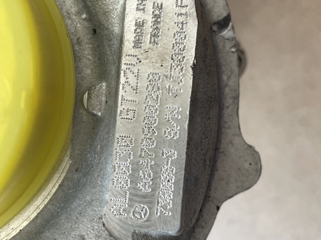 A6470900280 Mercedes Turbina