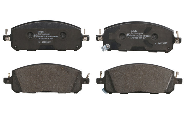 Compre D10605MT2B Nissan/Infiniti Sapatas do freio dianteiras de disco