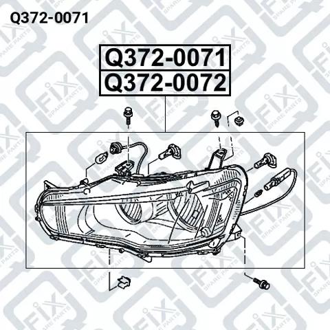 Q3720071 Q-fix Luz esquerda