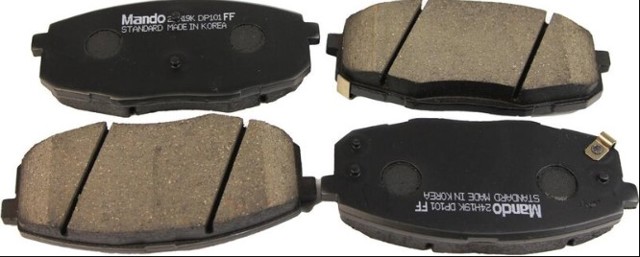 Sapatas do freio dianteiras de disco Mando MPK36