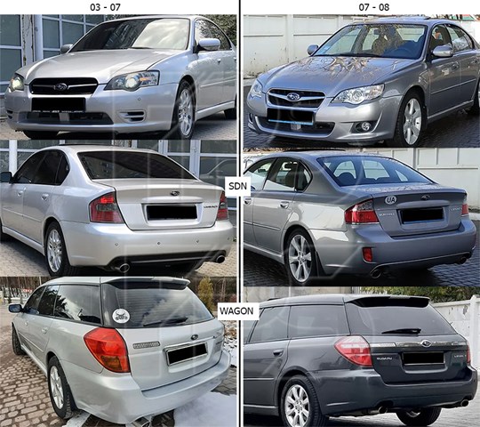  Espelho de retrovisão esquerdo Subaru Legacy IV sedan (B13) (2003 - 2009) IV