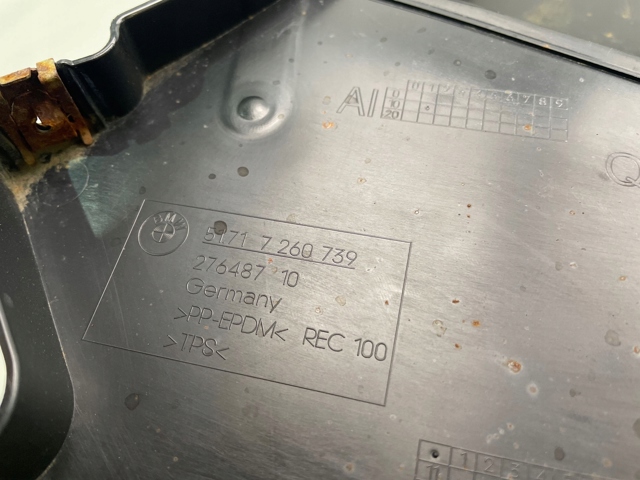 Compre 7260739 BMW Escudo protetor contra o barro de arco dianteiro do pára-lama
