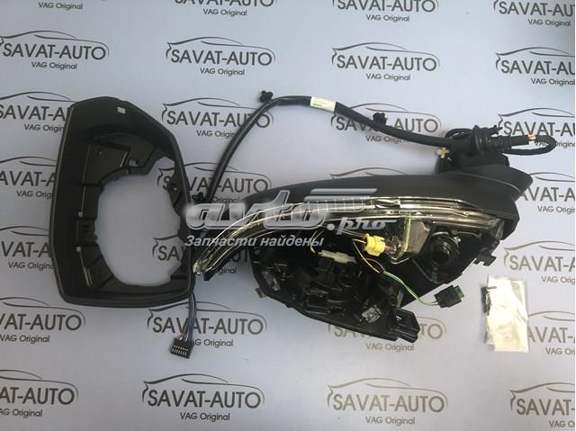 4M1857409AE9B9 VAG Caixa do espelho de retrovisão esquerdo