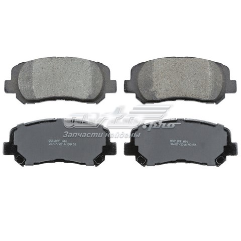 Sapatas do freio dianteiras de disco Wagner ZD1640B preço, a partir de 63,14 USD