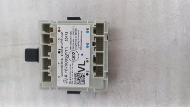 A1679003811 Mercedes Módulo de conforto da porta dianteira