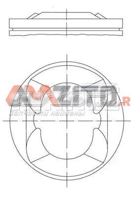 Pistão do kit para 1 cilindro, STD Mahle Original 081PI00110000 preço, a partir de 125,72 USD