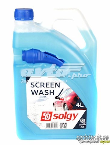 Fluido para lavador de pára-brisas 501001 Solgy