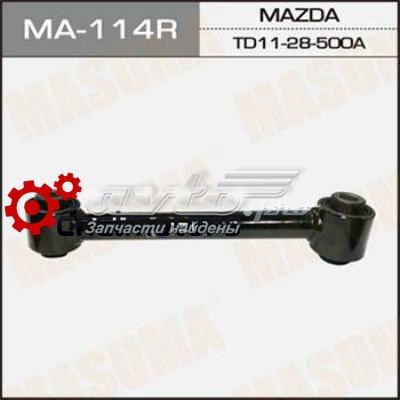 MA114R Masuma Barra transversal de suspensão traseira