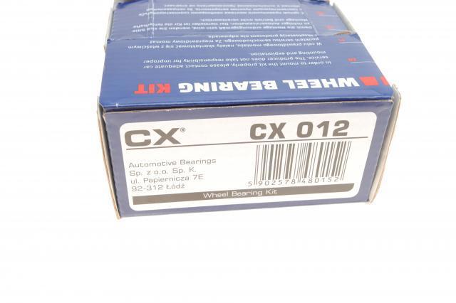Rolamento de cubo dianteiro CX012 CX/Complex