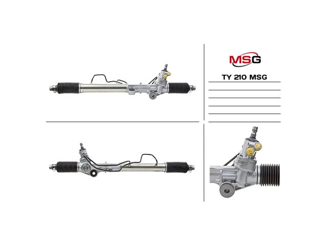 TY209 MSG Cremalheira da direção