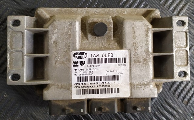  Peugeot/Citroen 9659580780