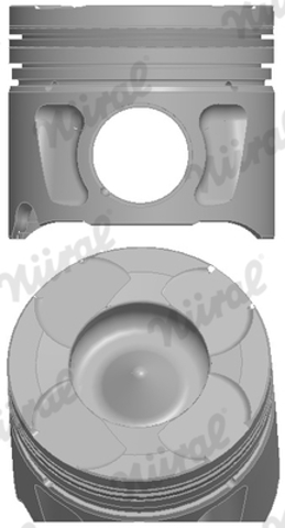 8743650600 Nural Pistão do kit para 1 cilindro, 2ª reparação ( + 0,50)